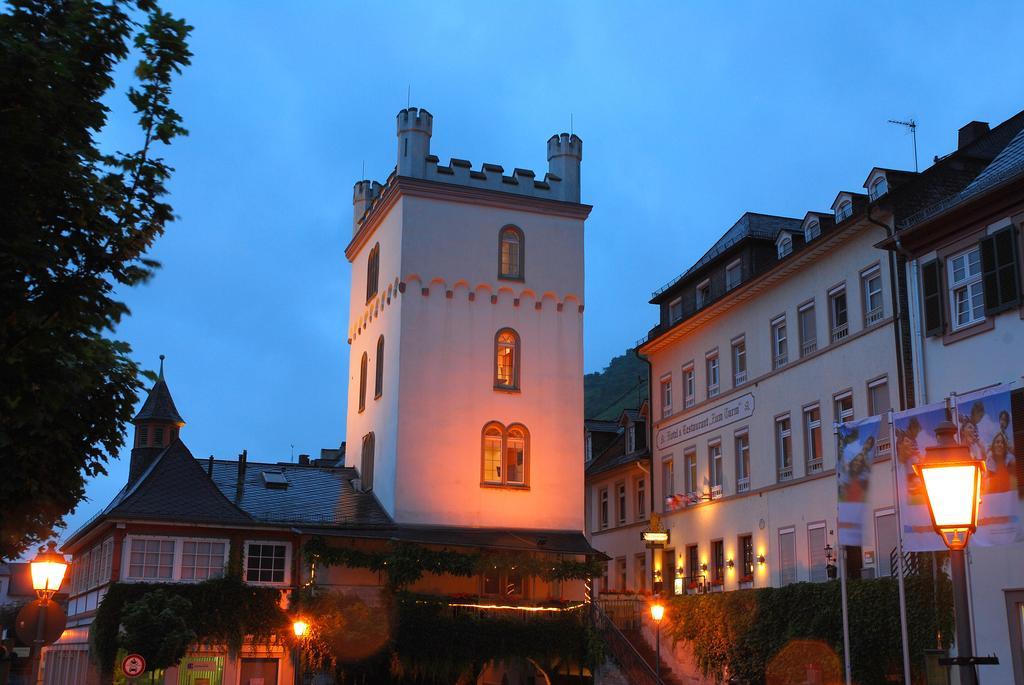 Hotel Zum Turm Kaub Kültér fotó